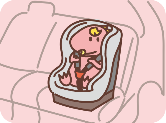 チャイルドシートイラスト